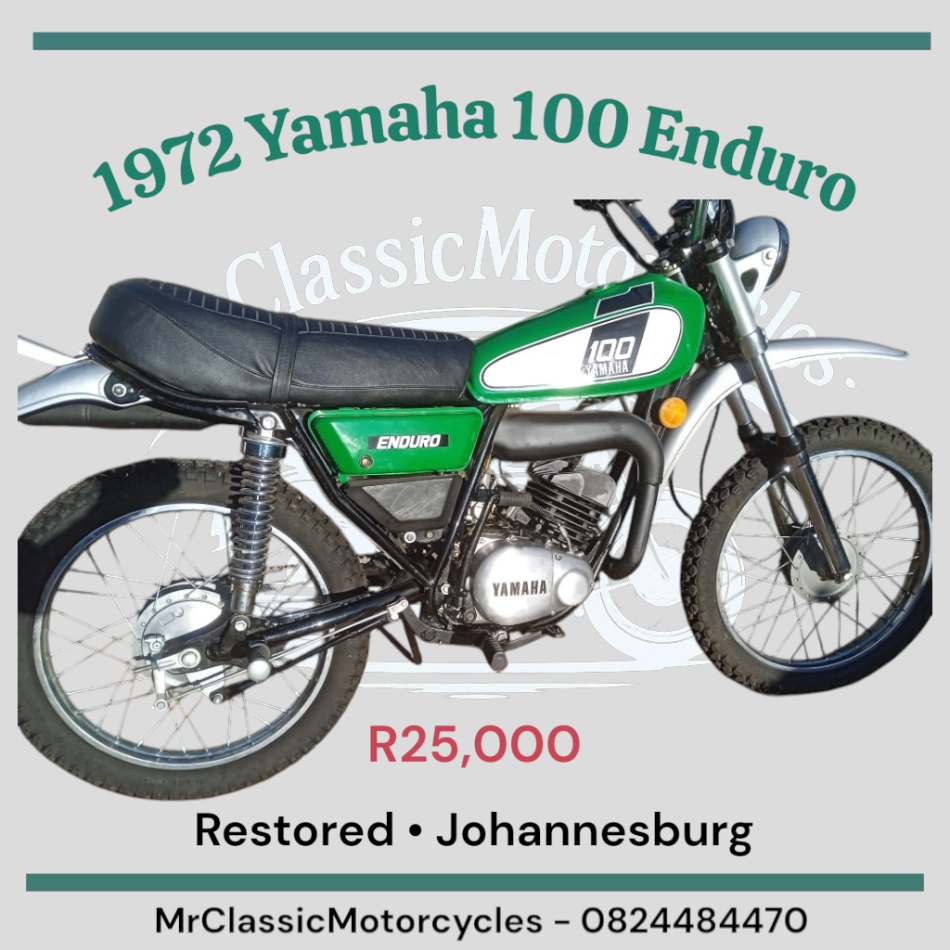1972 Yamaha 100 Enduro