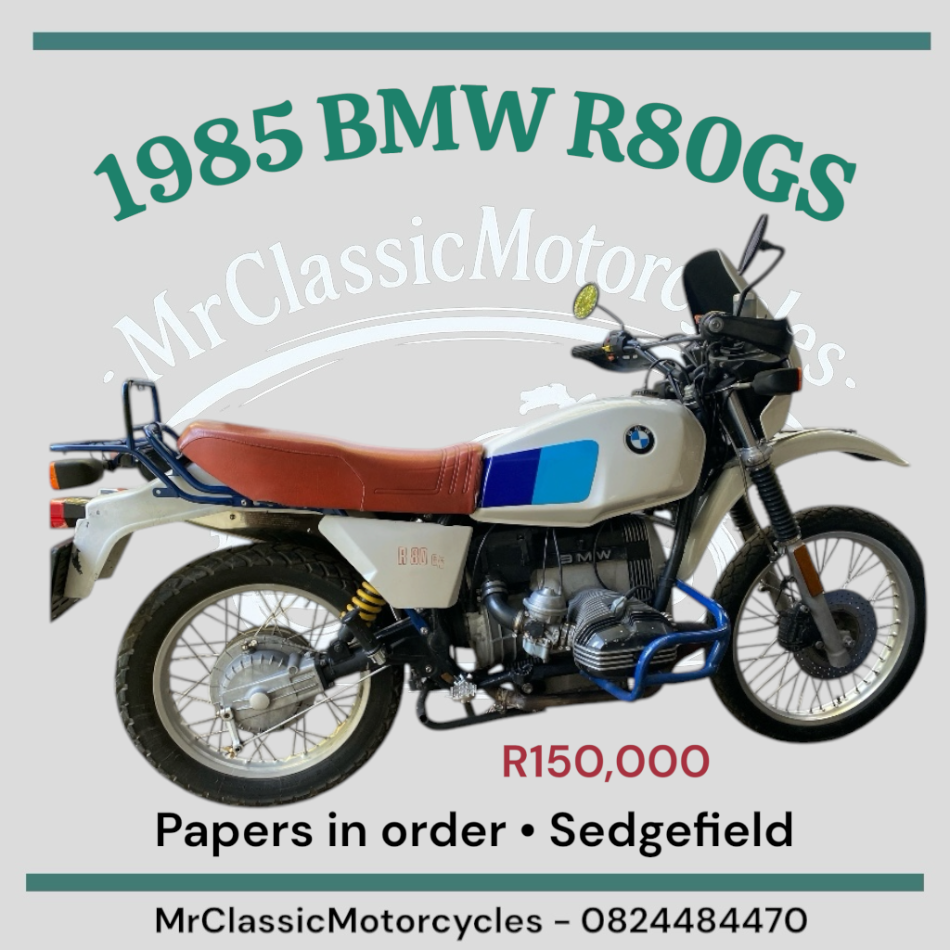 1985 BMW R80GS